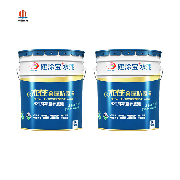 High Performance Epoxy Coating Waterbased Epoxy Anticorrosive Zinc Metal Paint