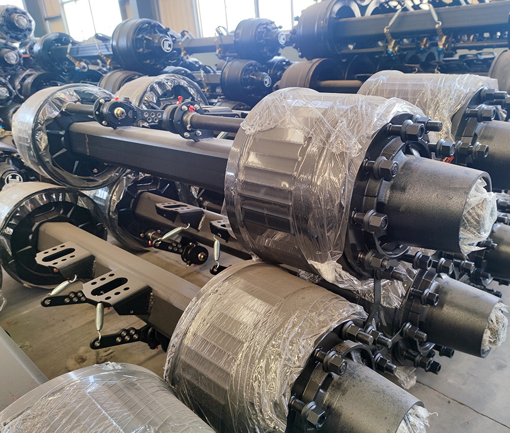 low price truck and trailer parts used bpw axles front axle on sale