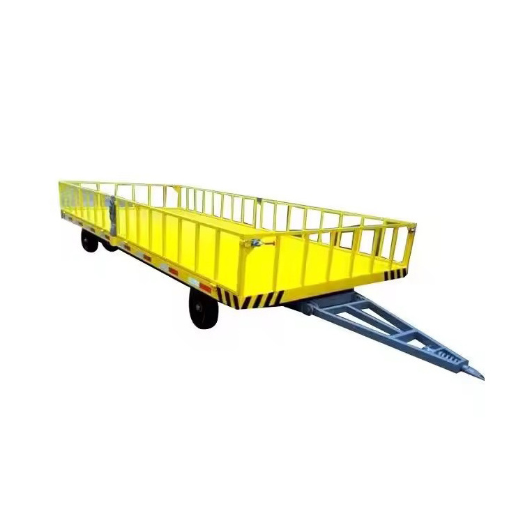 Factory Hot Sales Semi Tipper Trailers Aluminium Alloy Low Bed Flatbed Trailer