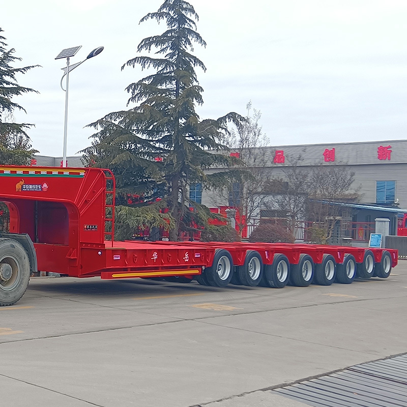 Selling Custom 3 axles 4 axles Flatbed Truck Trailer 40 Feet 20 Ft 50 Ton Car Carrier Semi Trailer