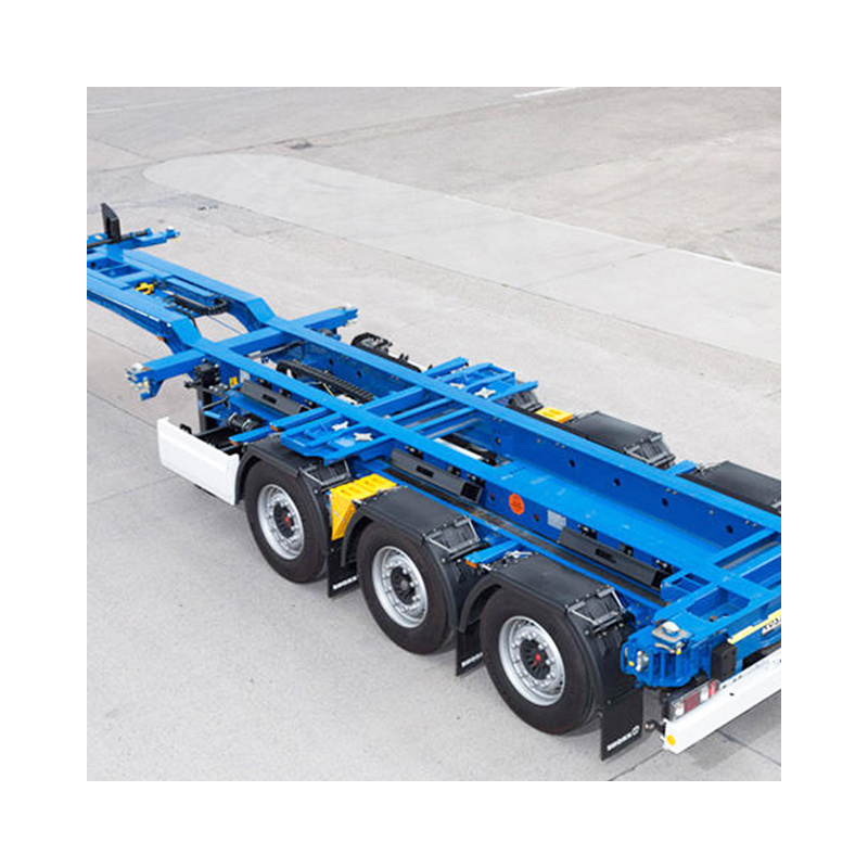 12m 40 Feet 3 Axles Lowbed Semi Truck Trailer for Sale Steel 50 20 Ft 100 Ton Trailer