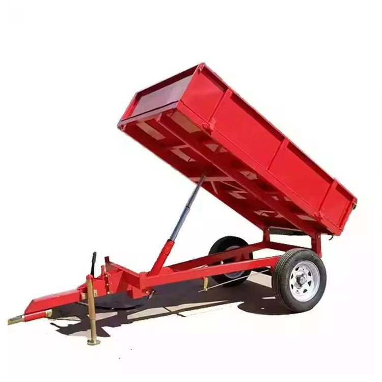 Factory Hot Sales Semi Tipper Trailers Aluminium Alloy Low Bed Flatbed Trailer