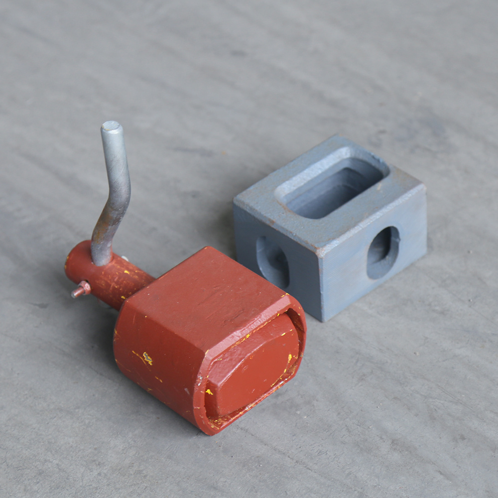 Iso Standard Sea Container Intermediate Twist Lock / Container Bottom Twist Lock / Shipping Container Twist Lock