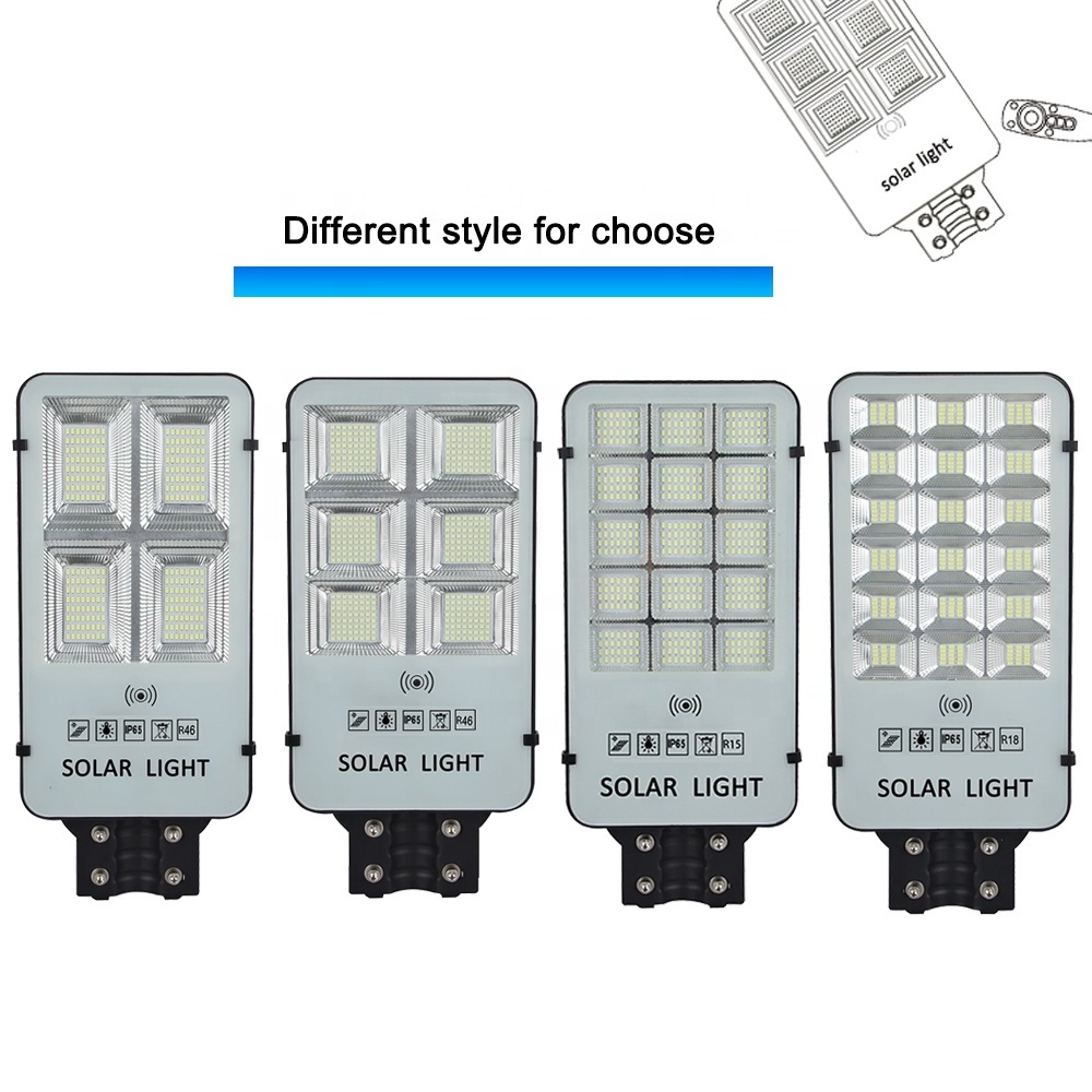 2024 hot sale 100W 200W 400W 600W 1000W 1500W  ip65 waterproof all integrated smart solar lights outdoor