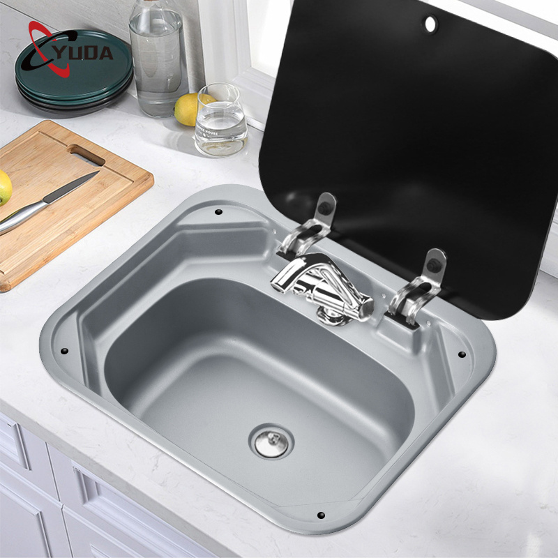 Cheap Price Stainless Steel Deep Rv Sink Vessel Camper Motorhome Portable Caravan RV Kitchen Sink