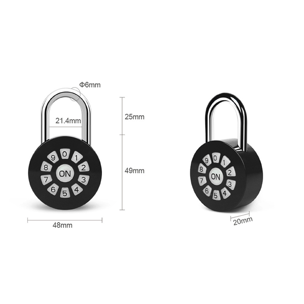 High Security Digital Password Smart Padlock Quick Unlock with TUYA Lock App Smart Padlock Bluetooth