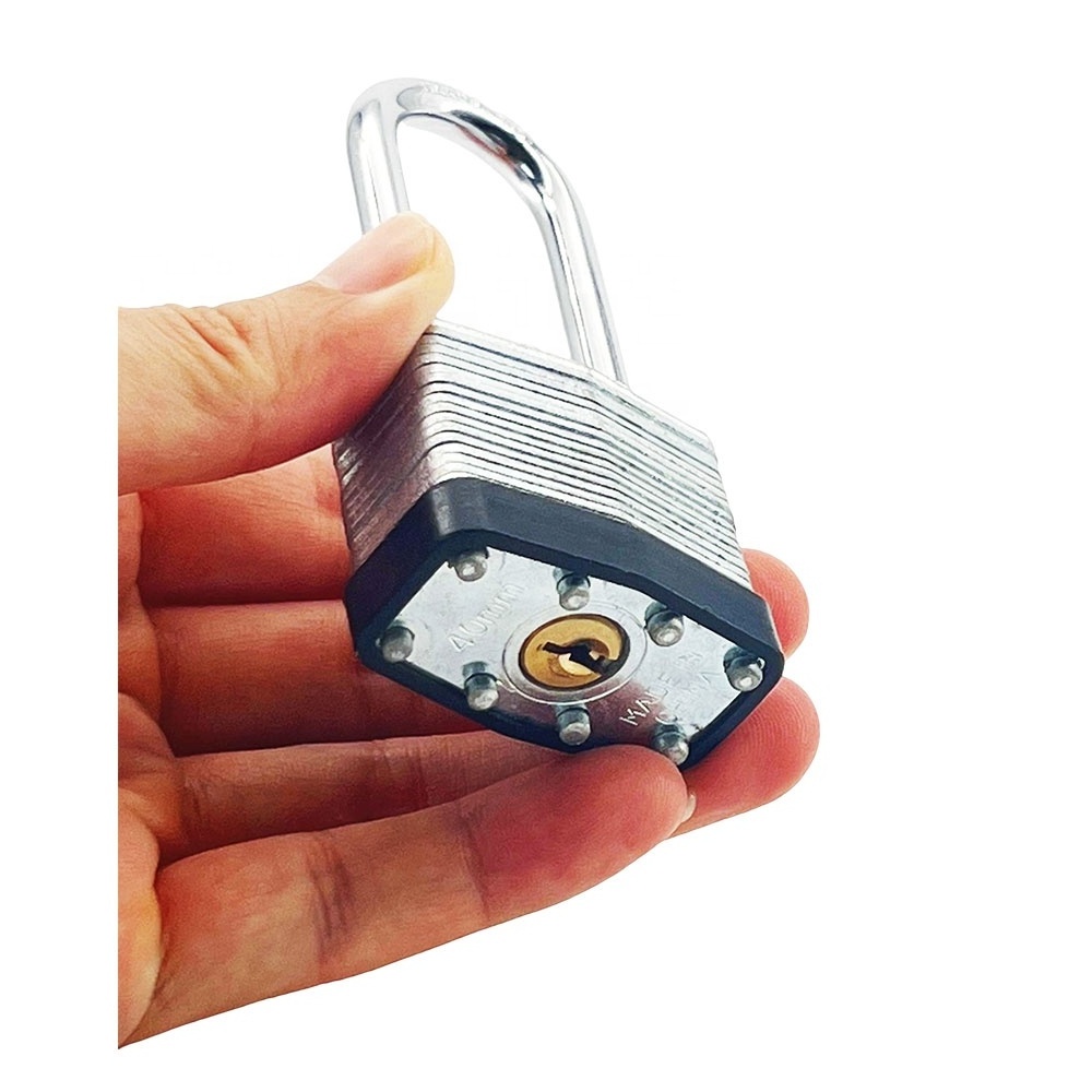 Factory Sale Laminated copper lock high-grade iron lock for Industry Factory Fence Security