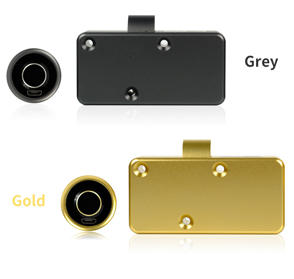 Keyless Biometric Drawer Lock High Quality Cabinet Lock For Office/Wardrobe/Jewel Fingerprint Mini Smart Lock