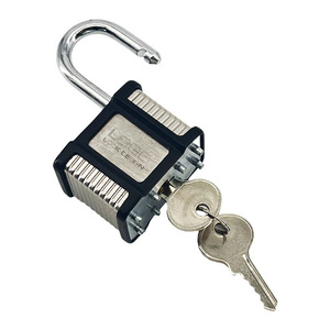 Solid Heavy Durty Laminated Padlock lockout double key Reinforced high-grade iron lock