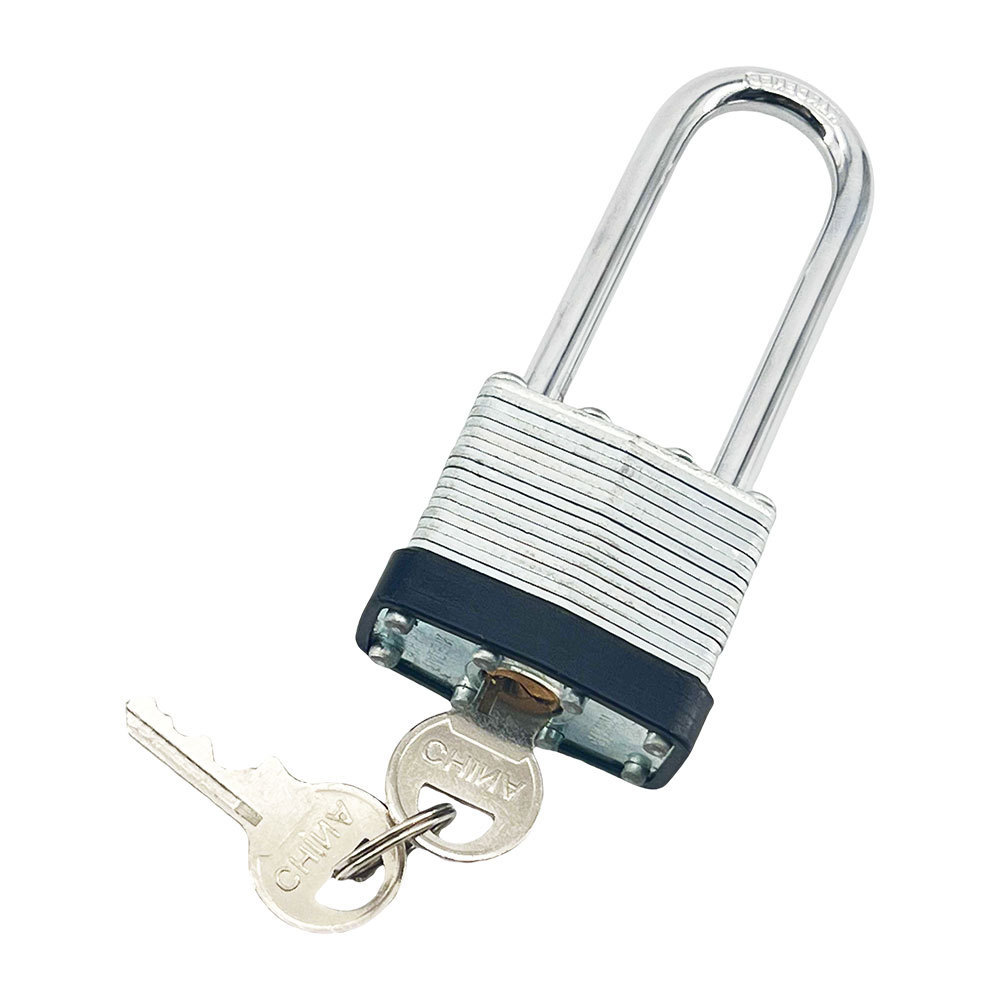 40mm Long Shackle Laminated Padlock Factory Price High Quality Padlock High Durability Padlock