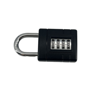 Portable Zinc Alloy Case With Combination Lock 4 Digit Briefcase Combination Locks