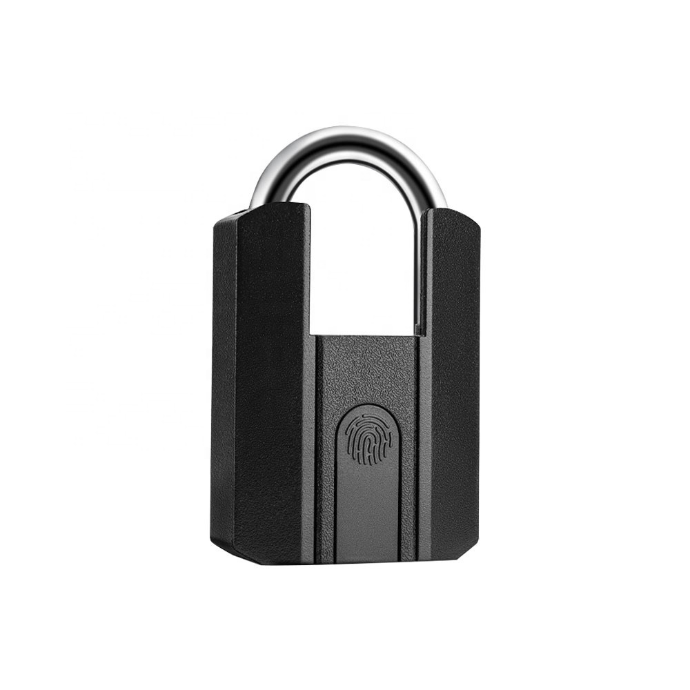 High Quality Unique Touch Smart Electronic Fingerprint Padlock  TTLock Smart Padlock Remote For Doors