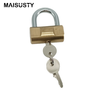 Warehouse Harden Steel Shackle 60mm Padlock Quality Locking Pad Lock Solid Hammer Shape Padlock