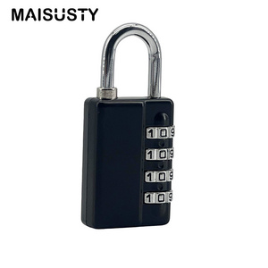 Custom Logo Safety 4 Dial Combination Lock With Master Key