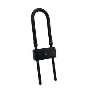 Zinc Alloy Anti-Theft Bicycle Lock Modern Design Waterproof U-Shaped Lock FPC High Quality Fingerprint U-Shaped Cycle Lock