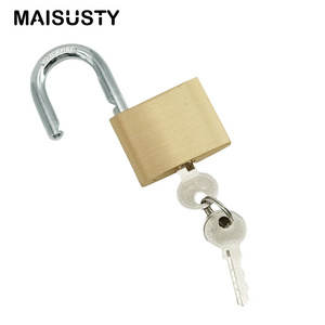 High Quality Safety 20/25/32/38/50/60mm Bulk Padlock Copper Bronze Padlocks Thick Padlock With Keys