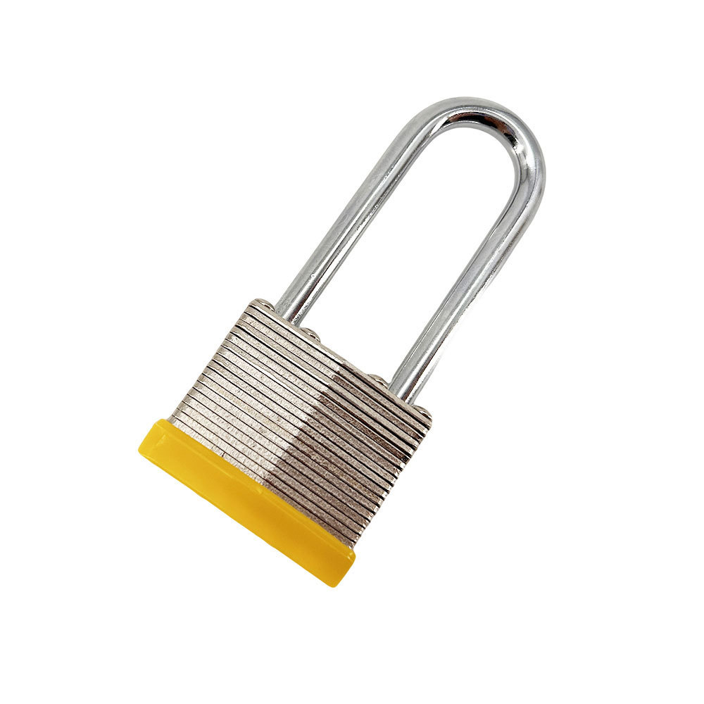 High Safety Good Quality Padlock Heavy Duty Long Shackle Laminated Padlock with Same Key