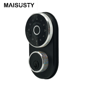 Wholesale Digital Glass Door Lock Office Safety Key Fingerprint Combination Lock Door Deadbolt