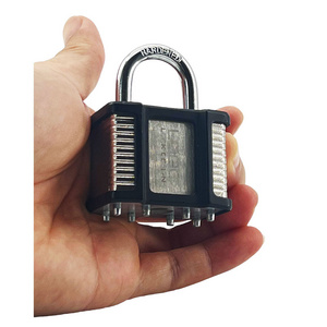 Alike with Master Key Laminated Padlocks Industrial Safety Products Short Shackle Padlocks Waterproof Pad locks