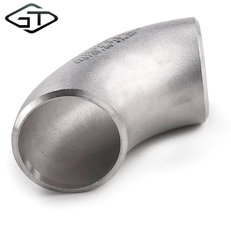 1 1/2 inch 10 sch std 90 ansi b16.9 stainless steel 304 316L seamless elbow ansi b16.9 butt weld elbow 90 degree long radius