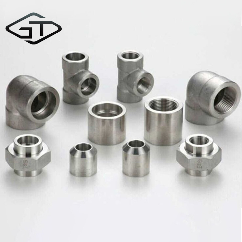 stainless steel 304 316l male female threaded 150lb Cast socket reducing elbow gi plumbing material tee reducer pipe fitting