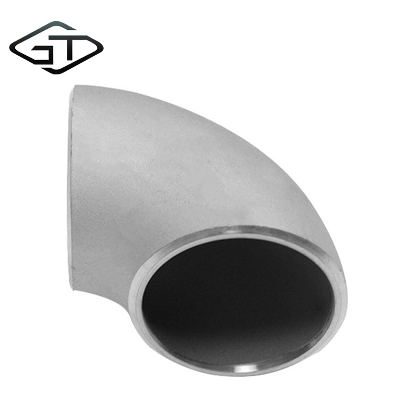 Q235 carbon steel pipe 304 316l 347l 904l stainless steel pipe fittings tube butt weld elbow cheap price 90 degree 3 6 inch