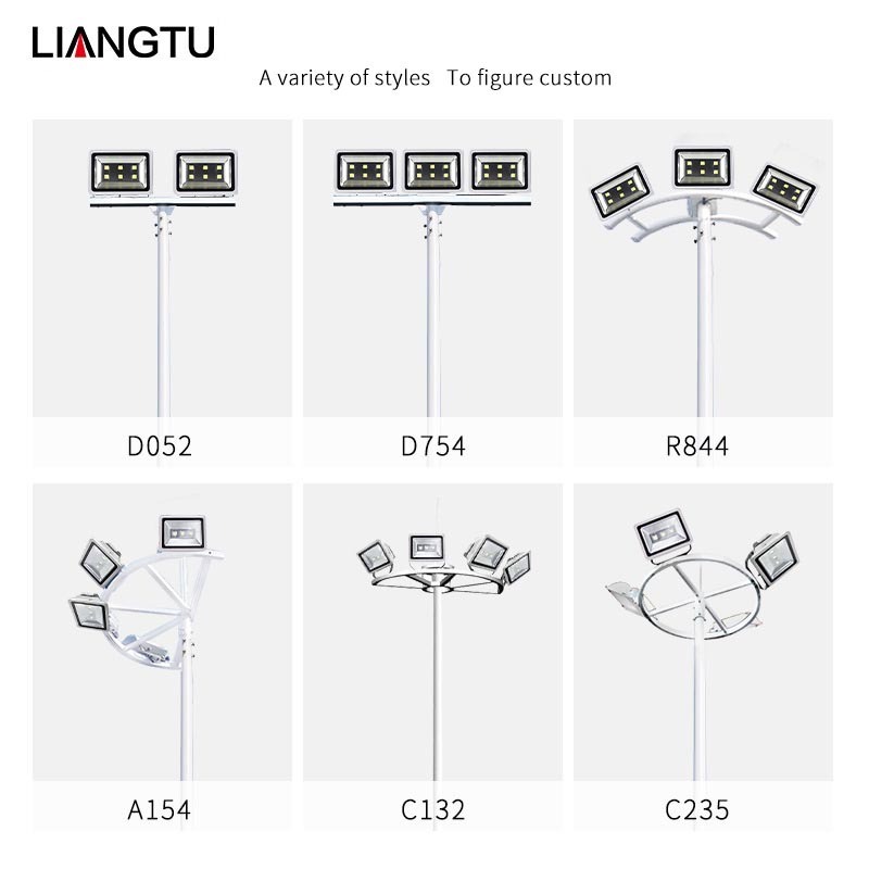 Liangtu Led 3200K 1000W Heatsink Basketball Field Basket Court High Mast Light Tower Chandelier Flood Lights