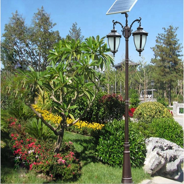 High Quality 50 Watts Modern Ip65 Waterproof Landscape Decorative  Solar Outdoor Led  Garden Light