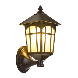 Retro style high quality aluminum garden wall sconce outdoor landscape lighting LED wall sconce  wall light outdoor