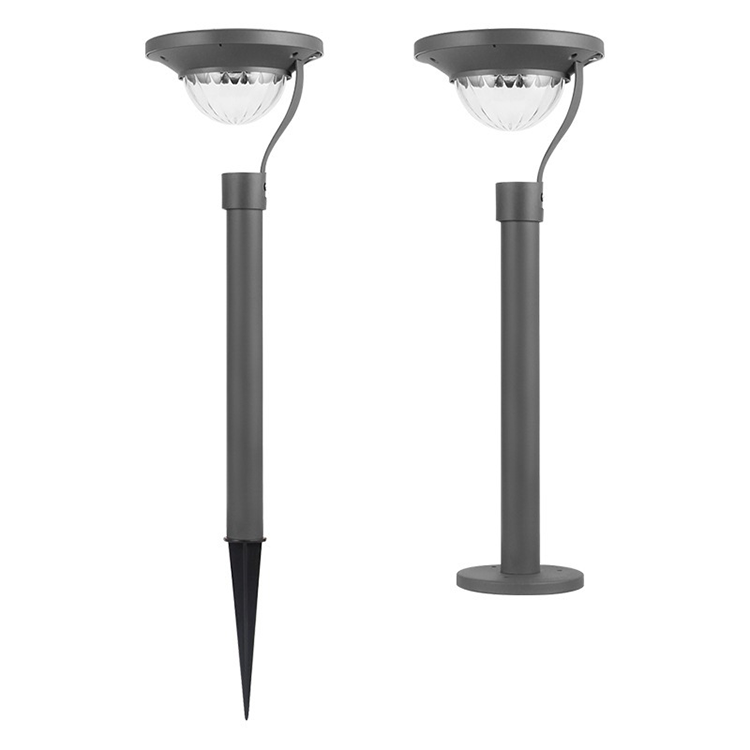 Factory cheap handy brite solar garden lights outdoor waterproof stainless steel LED energy saving floor solar lawn lamp