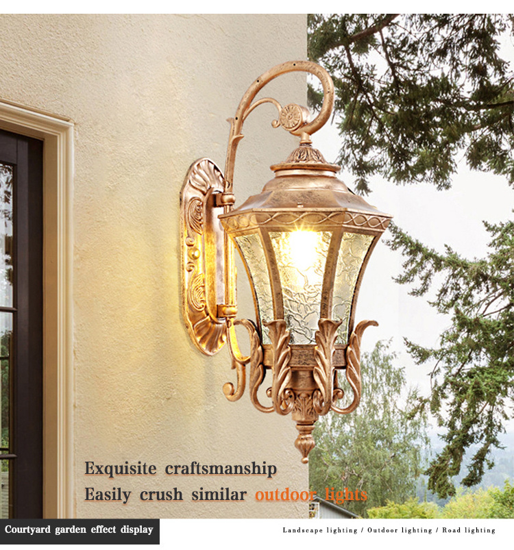 LIANGTU Exterior Wall Sconce Outdoor Waterproof IP65 Outdoor Wall Light Led Aluminum Outdoor Garden Corridor Wall Lamps