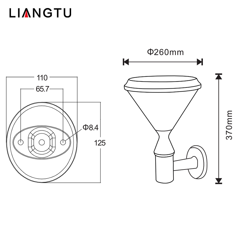 Solar Wall Light Lantern Solar Led Light Outdoor Garden Waterproof Garden Decoration Outdoor Lights