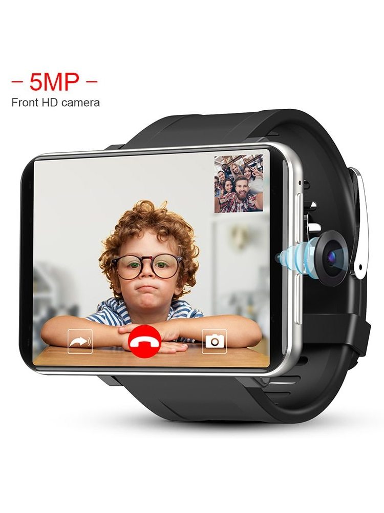 LEMFO LEMT 4G 2024 GPS lem t Smart Watch Android 7.1 3GB 32GB 5MP Camera 480*640 Resolution 2700mah Battery mens Smartwatch Men