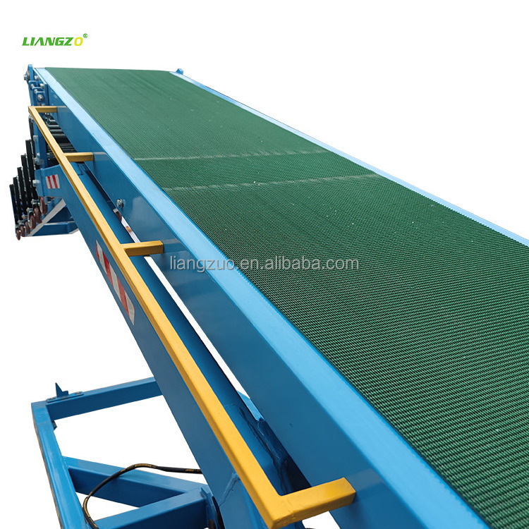 LIANGZO High Performance Container Loading and Unloading Machine Motorised Belt Conveyor