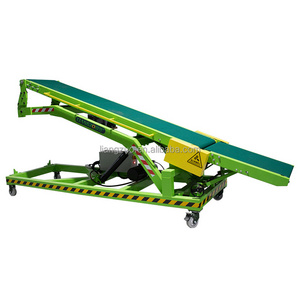 PVC Belt Mobile and Portable Flat Enclosed Small and Mini Belt conveyor Machine