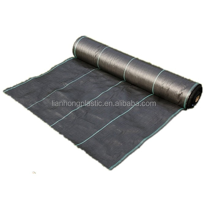 PP Woven cloth geotextile fabric to stop grass growing weed barrier and weed control cloth Garden ground cover anti-UV weed mat