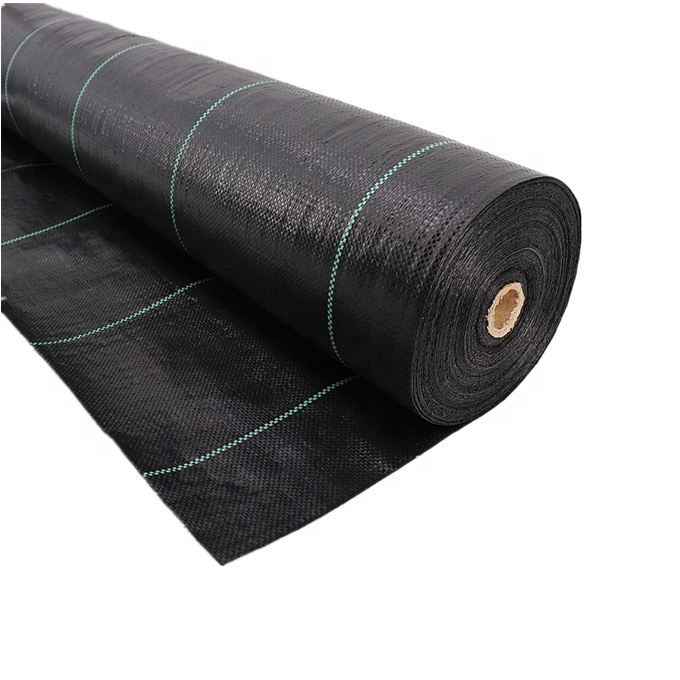 2020 new product custom green strong pp woven weed barrier geotextile fabric proofing sheet with 5 years life