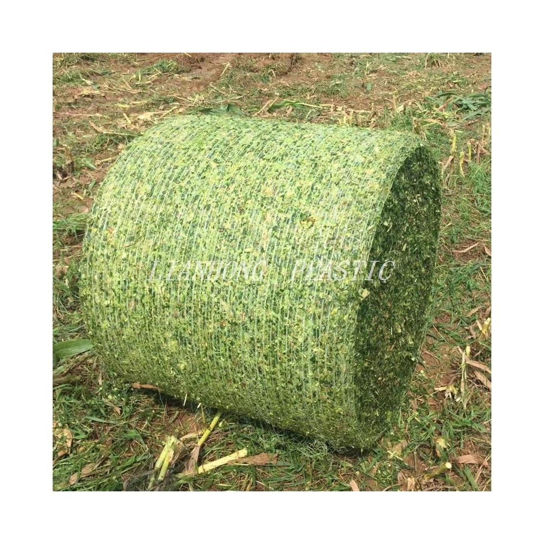 2023 Agriculture Plastic Nets Hay Bale Wrap Net  high quality Custom Size Silage Tarp Silage Film Mulching Plastic