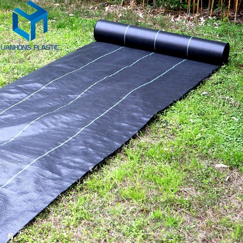 PP Woven cloth geotextile fabric to stop grass growing weed barrier and weed control cloth Garden ground cover anti-UV weed mat