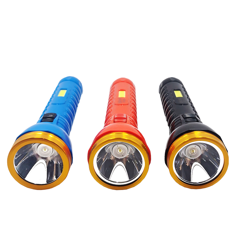 Manufacturers selling LED flashlight illumination light outdoor patrol emergency lighting flashlight