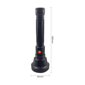 high-power LED strong light flashlight large capacity lithium battery rechargeable electric torch durable lighting flashlight