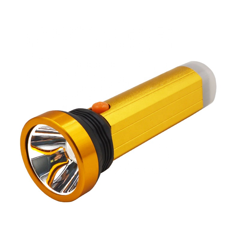 Household outdoor flashlight portable LED flood a torch light rechargeable flashlight wholesale