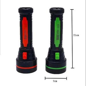 LED rechargeable flashlight high power strong lighting flashlight plastic home outdoor flashlight led torch