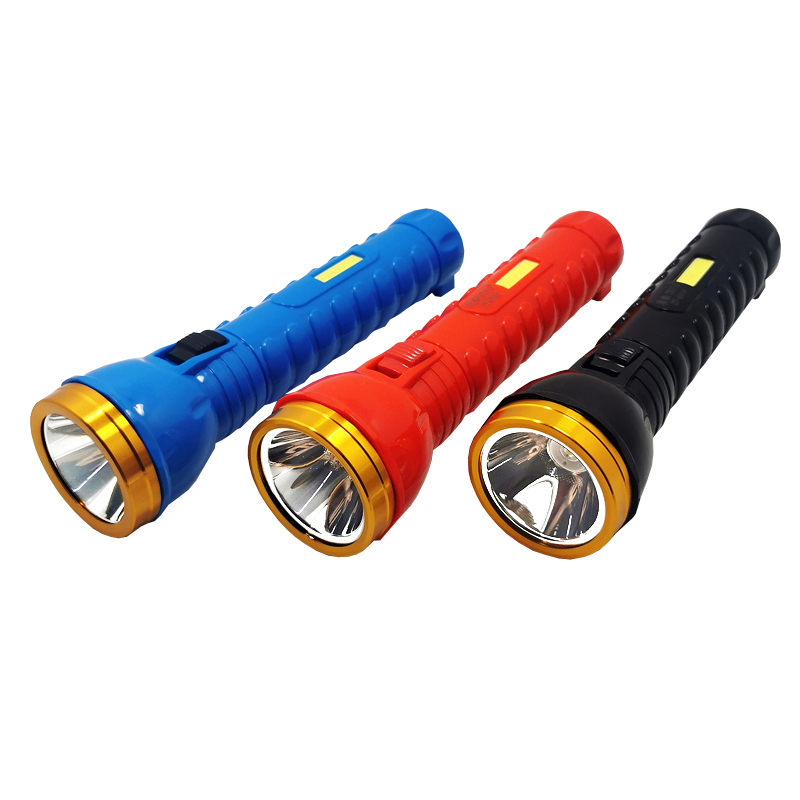 Manufacturers selling LED flashlight illumination light outdoor patrol emergency lighting flashlight