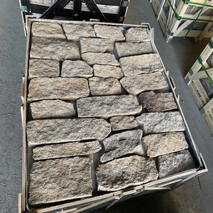 Random Natural Slate Paving Stone Meshed Flagstone Pavers Mats Split Culture Slate Veneer