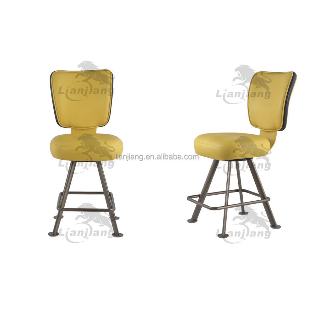 Lianjiang New modern Design Bar Stools for Gaming Chairs Used Casino Chairs Factory Sale