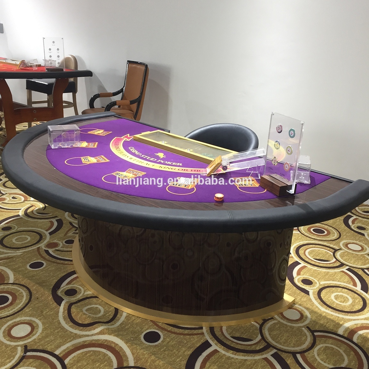 high quality casino poker table