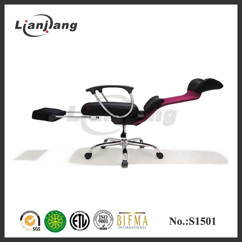 Multi-function office chair bed with footrest