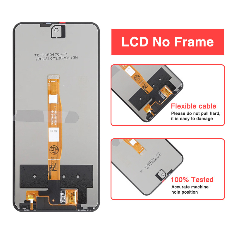 Cell phone screens for Nokia XR20 Lcd screen for Nokia XR20 display replacement for Nokia XR20 screen replacement