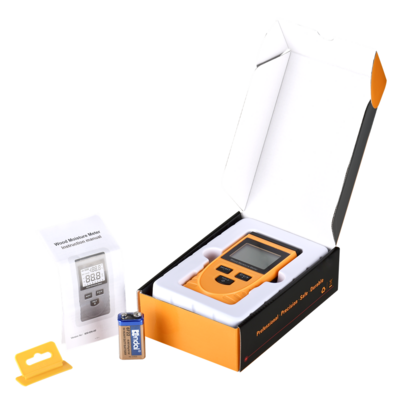 Portable Handheld Bamboo Hygrometer Tester LCD Display Firewood Humidity Meter Digital Wood Moisture Meter